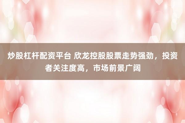炒股杠杆配资平台 欣龙控股股票走势强劲，投资者关注度高，市场前景广阔
